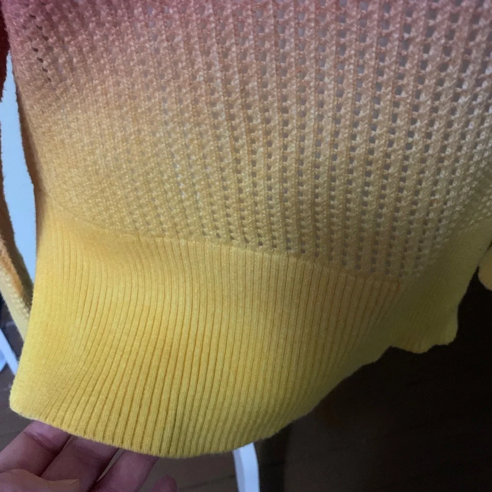 New York & Co Dip Dye Knit Sweater - Picture 5 of 8